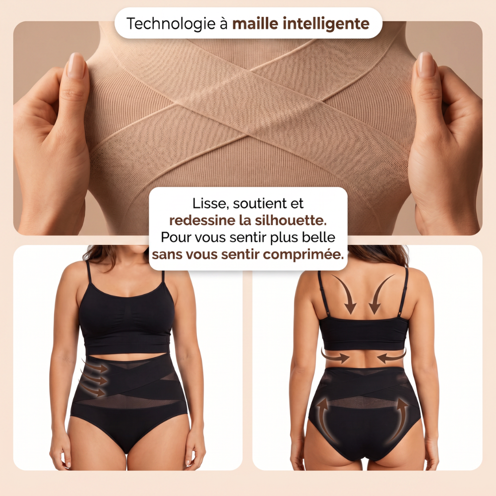 Culotte Gainante Taille Haute